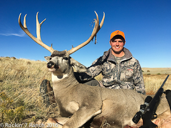 Guided Wyoming Mule Deer Hunting