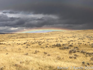 Rockin' 7 Ranch Wyoming Rainbow